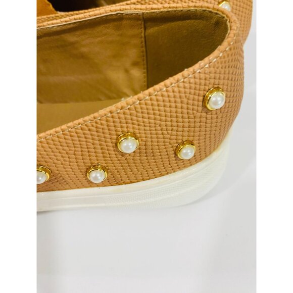 Olivia Miller Genesee Bee Embellished Sneakers Pearl Stone size 11 - Picture 7 of 10